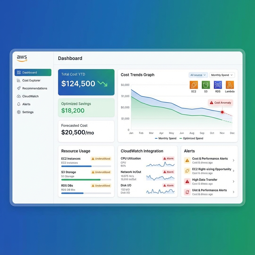 AWS Cost Optimization & Monitoring Tool